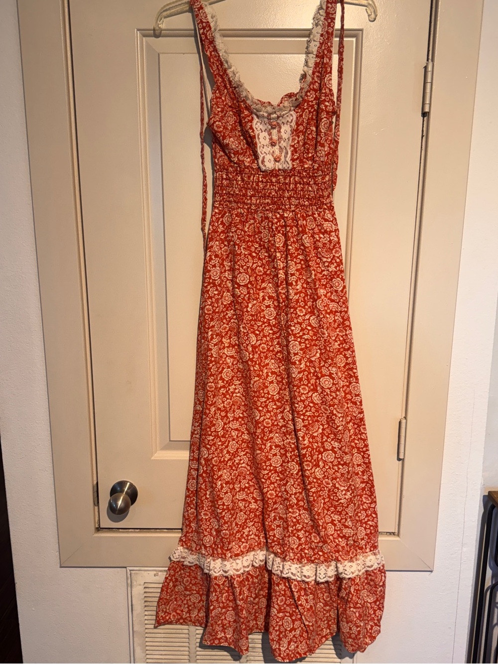 Vintage halter prairie dress